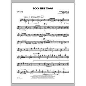 Rock This Town - Alto Sax 2