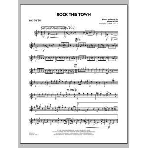 Rock This Town - Baritone Sax
