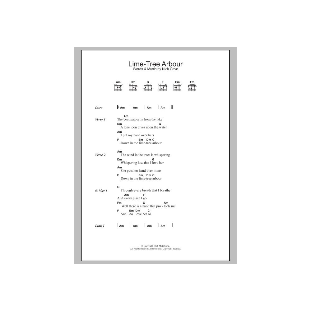 Lime-Tree Arbour