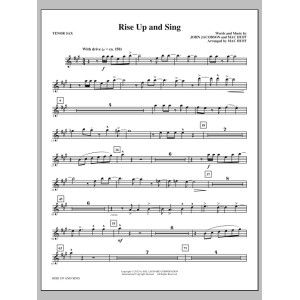 Rise Up And Sing - Tenor Sax