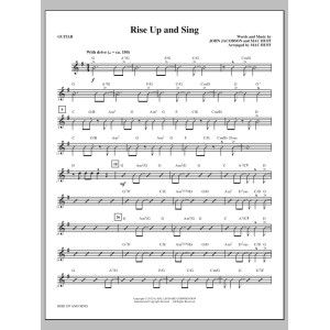Rise Up And Sing - Guitar