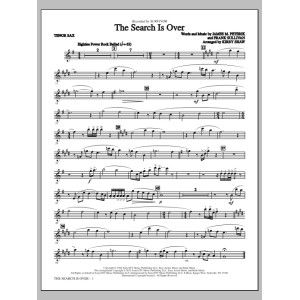 The Search Is Over - Tenor Sax