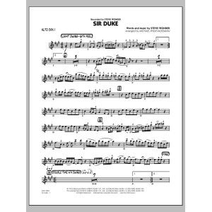 Sir Duke (arr. Michael Philip Mossman) - Altsax 1