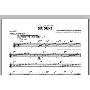 Sir Duke (arr. Michael Philip Mossman) - C Solo Sheet