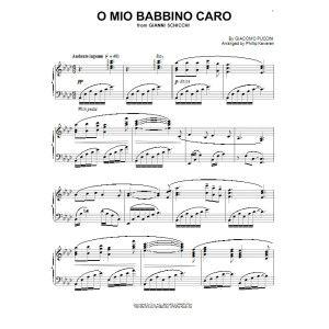 O Mio Babbino Caro (arr. Phillip Keveren)