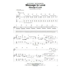 Message To Love (Message Of Love)
