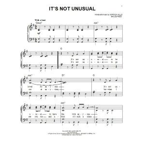 It's Not Unusual