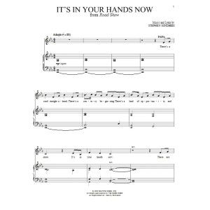 It''s In Your Hands Now