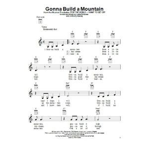 Gonna Build A Mountain