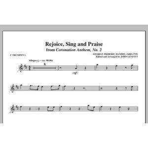 Rejoice, Sing And Praise - C Trumpet 1