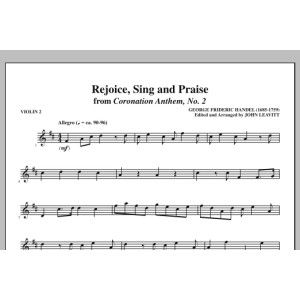 Rejoice, Sing And Praise - Violin 2