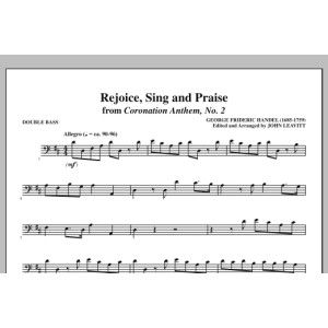 Rejoice, Sing And Praise - Double Bass