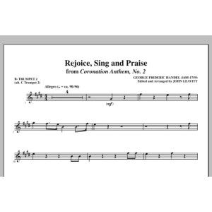 Rejoice, Sing And Praise - Bb Trumpet 2 (alt. C Tpt. 2)