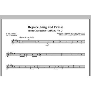 Rejoice, Sing And Praise - Bb Trumpet 3 (alt. C Tpt. 3)