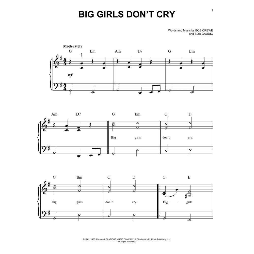 Big Girls Don't Cry