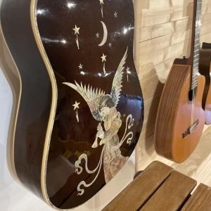 Alexander Tsai Style Archtop Guitare Folk