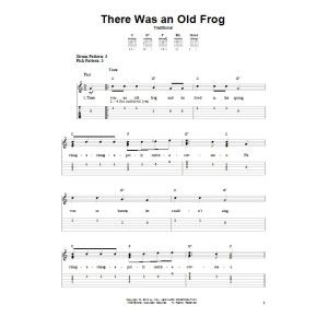 There Was An Old Frog