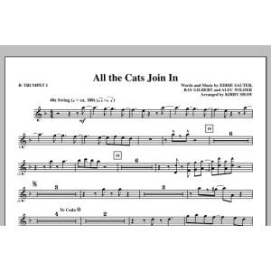 All The Cats Join In - Bb Trumpet 1