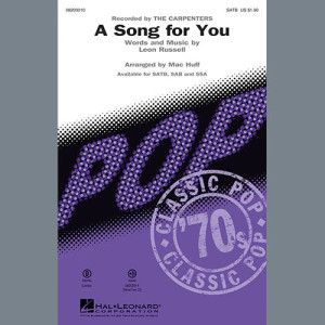A Song For You (arr. Mac Huff) - Bb Trompete 2