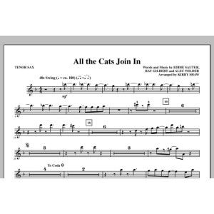 All The Cats Join In - Bb Tenor Saxophone