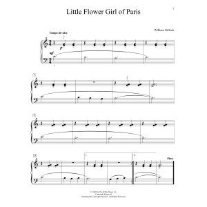 Little Flower Girl Of Paris