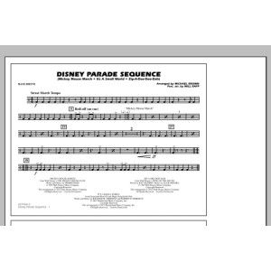 Disney Parade Sequence - Bass Drum