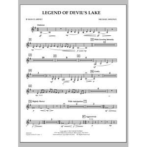 Legend Of Devil's Lake - Bb Bass Clarinet