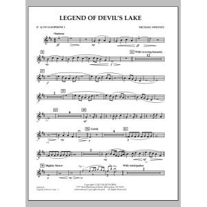 Legend Of Devil''s Lake - Eb Alt-Saxophon 1