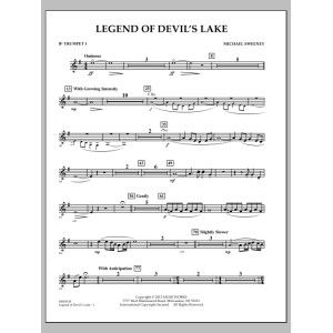 Legend Of Devil''s Lake - Bb Trompete 1