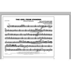 The Girl From Ipanema (Garota De Ipanema) - Quad Toms
