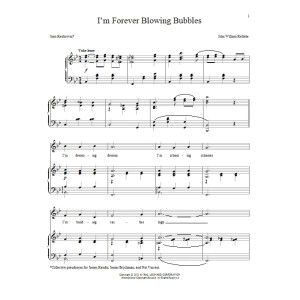 I'm Forever Blowing Bubbles