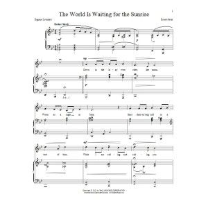 The World Is Waiting For The Sunrise