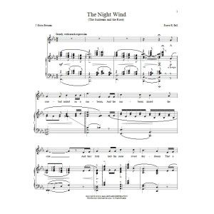 The Night Wind (The Sunbeam And The Rose)