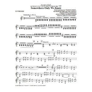 Somewhere Only We Know - Synthesizer