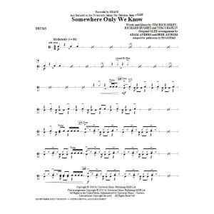 Somewhere Only We Know - Drums