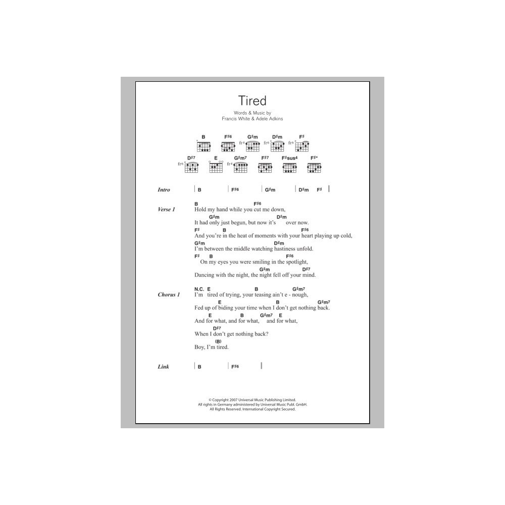 Tired