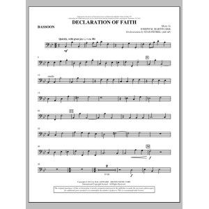 Declaration Of Faith - Bassoon