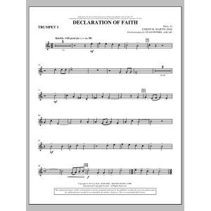 Declaration Of Faith - Bb Trumpet 1