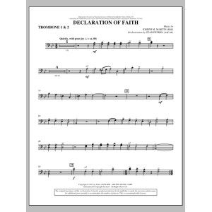 Declaration Of Faith - Trombone 1 & 2