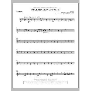 Declaration Of Faith - Violin 1