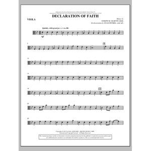 Declaration Of Faith - Viola