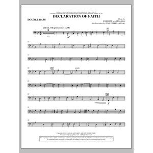 Declaration Of Faith - Double Bass