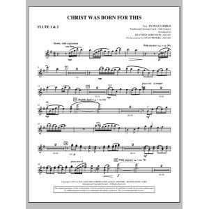 Christ Was Born For This - Flute 1 & 2