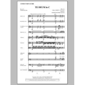 Te Deum In C - Score