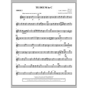 Te Deum In C - Oboe 1