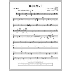 Te Deum In C - Oboe 2