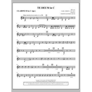 Te Deum In C - Trumpet 2 in C
