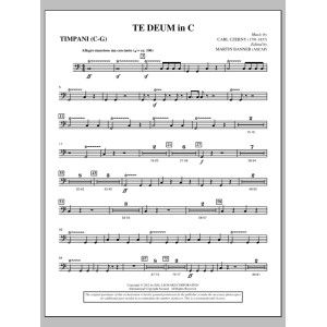 Te Deum In C - Timpani