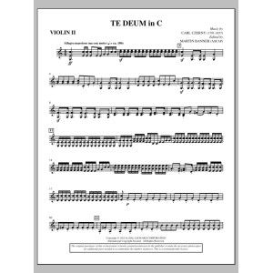 Te Deum In C - Violin 2