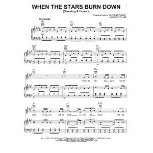 When The Stars Burn Down (Blessing And Honor)